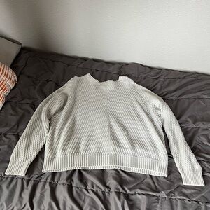 Cozy White Sweater